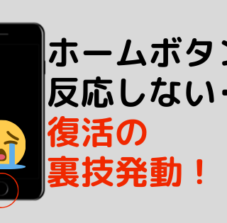 ホームボタンがきかないときの裏技