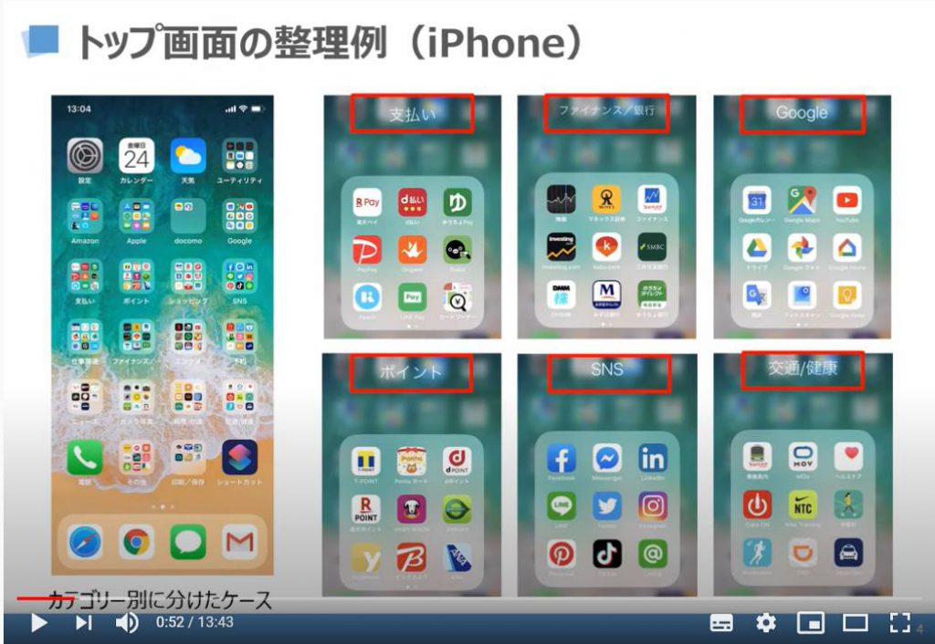 Iphone ホーム 画面 整理