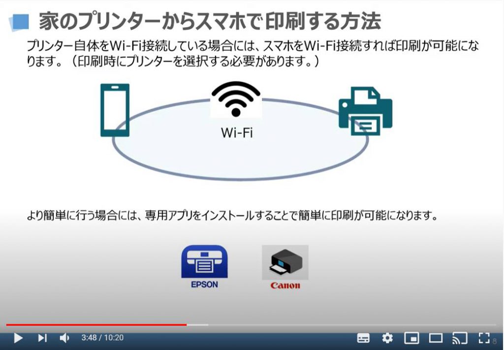 家のプリンターからスマホで印刷する方法