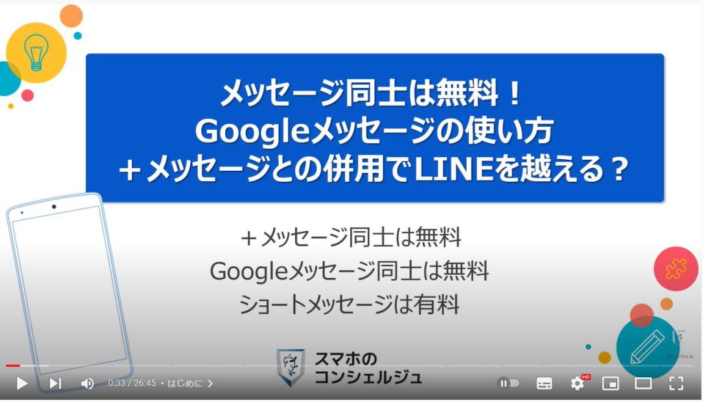 Googleメッセージの使い方