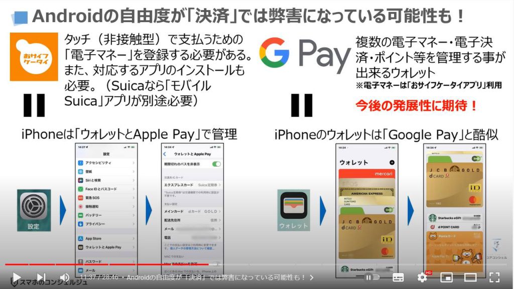 おサイフケータイ・Google Pay・Apple Payの違い：Androidの自由度が「決済」では弊害になっている可能性も！