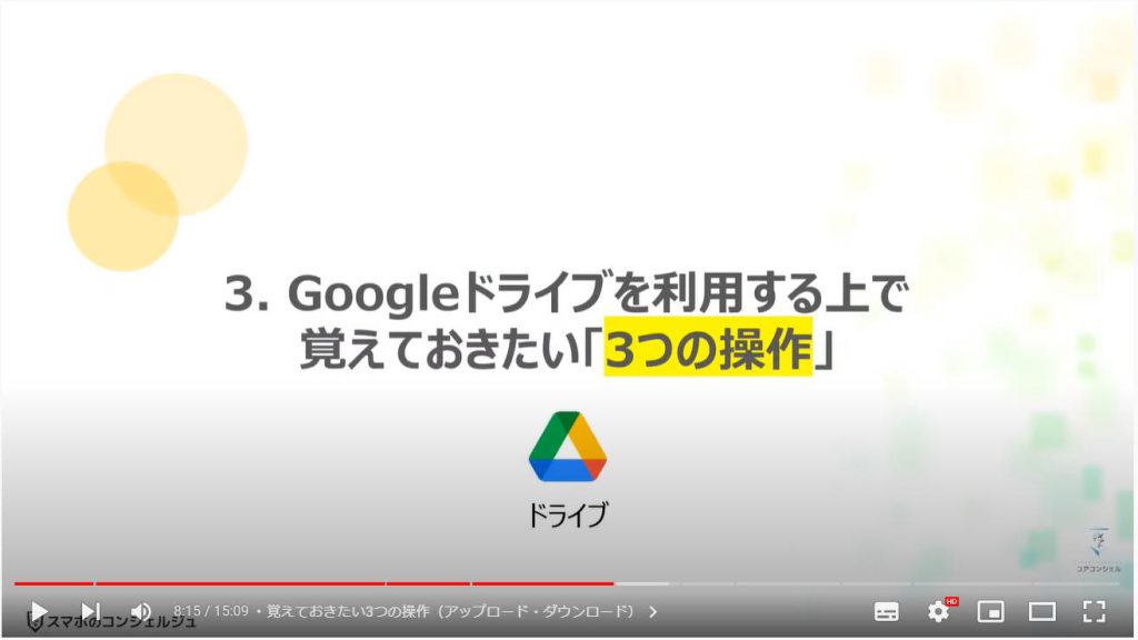 Googleクラウドの基本（Googleドライブ・Google One・Googleフォト・Gmailの相関関係）：Googleドライブを利用する上で覚えておきたい「3つの操作」