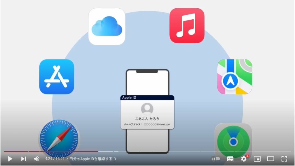 Apple IDとは：自分のApple IDを確認する