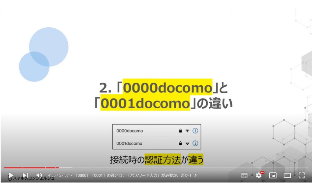 「d Wi-Fi」のメリットと使い方：「0000docomo」と「0001docomo」の違い