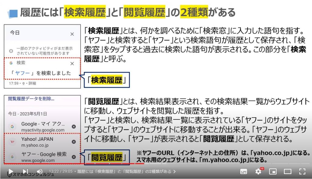 GoogleアプリとChromeのどちらを使うべき：履歴には「検索履歴」と「閲覧履歴」の2種類がある