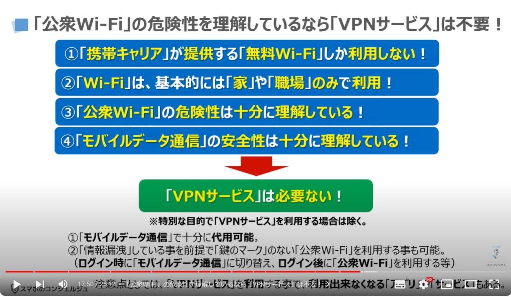 通信回線を安全にする「VPN」！本当に必要？：「公衆Wi-Fi」の危険性を理解しているなら「VPNサービス」は不要！