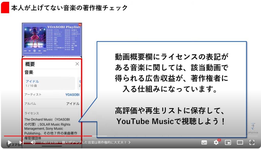 YouTube Musicの使い方とYouTubeとの違い：個人がアップした音楽は著作権的に大丈夫？