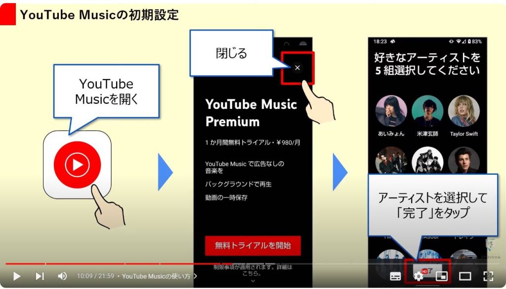 YouTube Musicの使い方とYouTubeとの違い：YouTube Musicの使い方