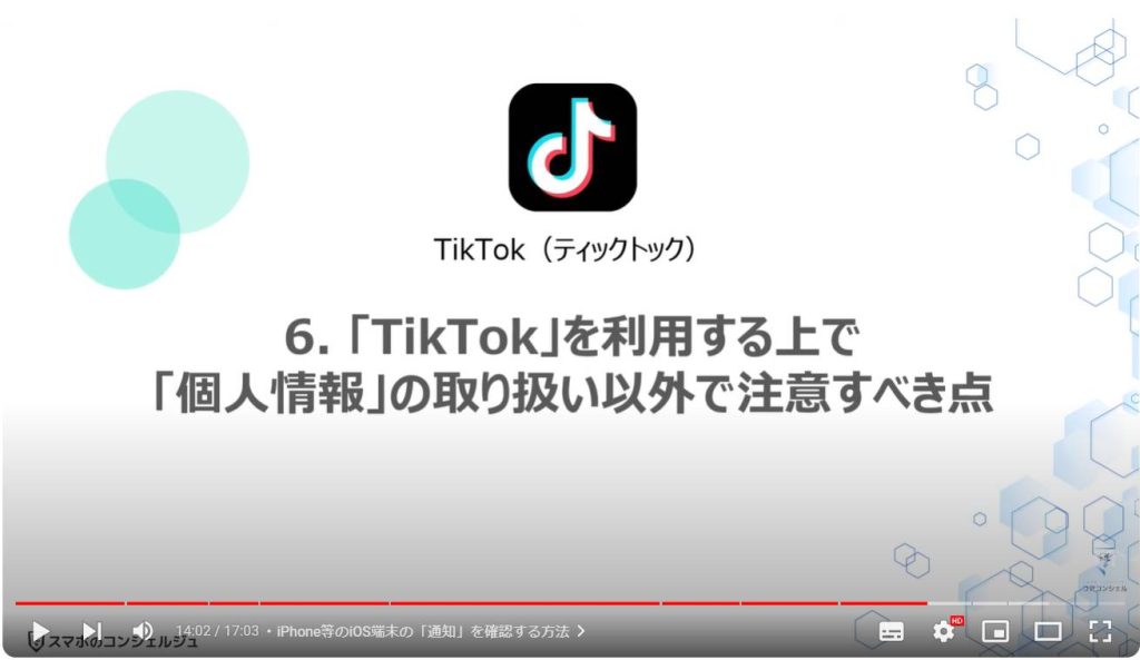 TikTokを「安全」に視聴する方法：「TikTok」を利用する上で「個人情報」の取り扱い以外で注意すべき点