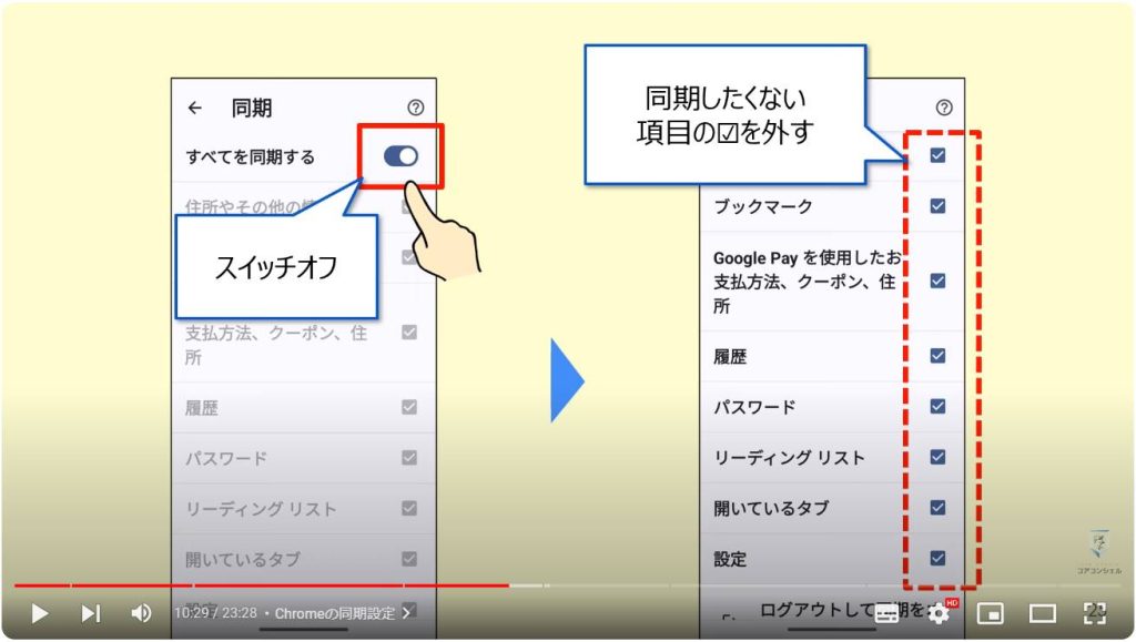 Chromeのやっておきたい設定：Chromeの同期設定