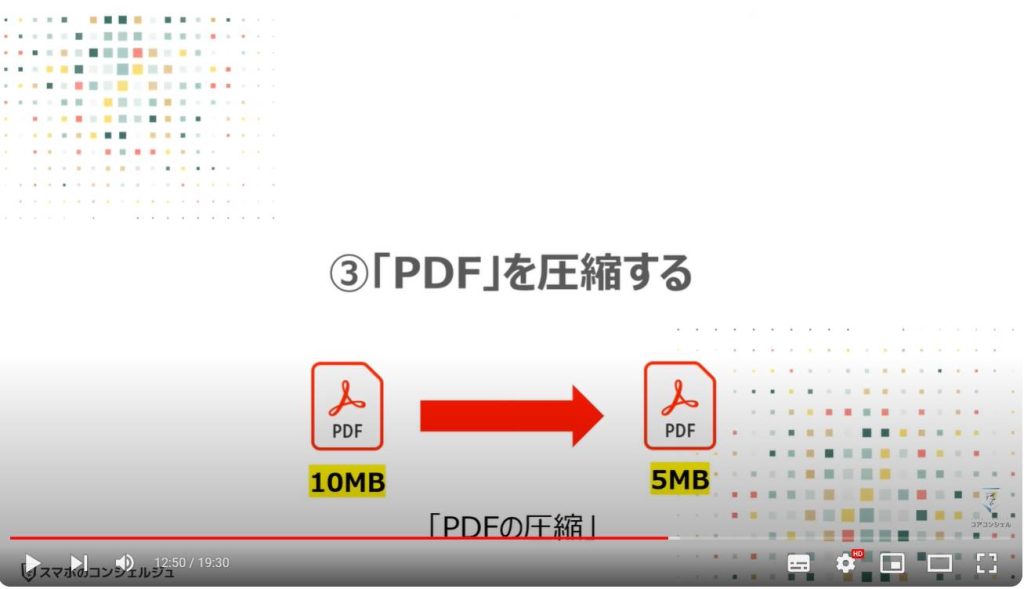 PDFを編集する方法：③「PDF」を圧縮する
