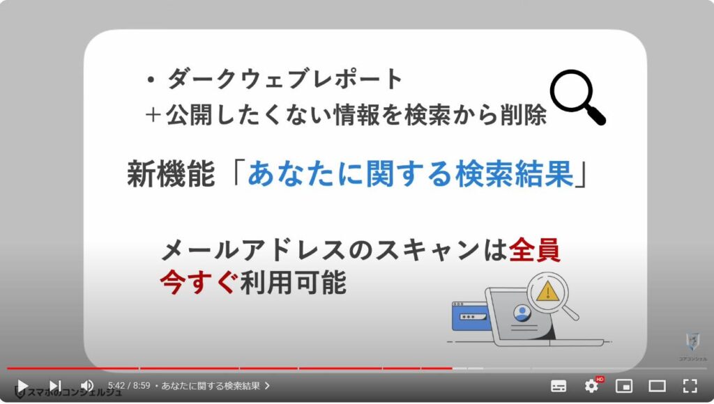 個人情報の流出をチェックする方法：「あなたに関する検索結果」