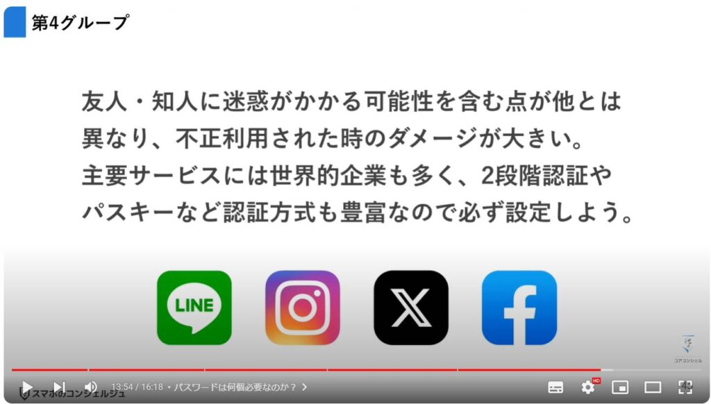 正しいパスワードの決め方：パスワードは何個必要なのか？