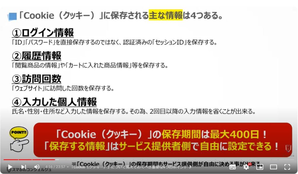 「個人」を追跡する「クッキー」を根本からブロックする方法：「Cookie（クッキー）」に保存される主な情報は4つある