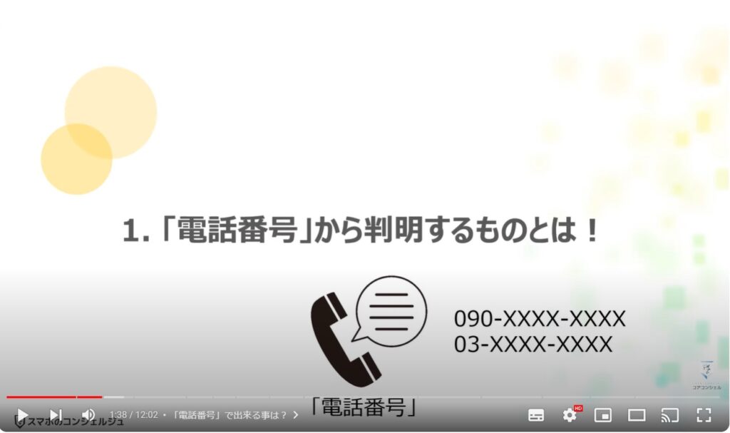 電話番号からわかるもの（教えるリスク）：「電話番号」から判明するものとは！