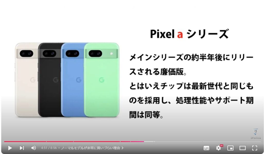 Goog;e Pixel9の買い時（ブラックフライデー）：Pixel9aの概要