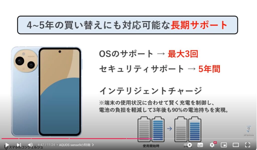 6万円台の3機種：AQUOS sense9の特徴