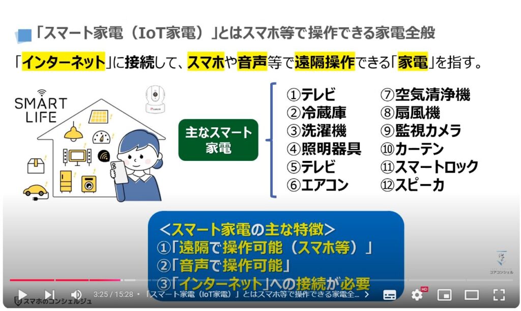 身近な家電製品が危険：「スマート家電（IoT家電）」とはスマホ等で操作できる家電全般