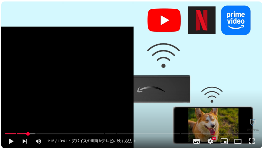 スマホ画面をテレビに映す方法：デバイスの画面をテレビに映す方法