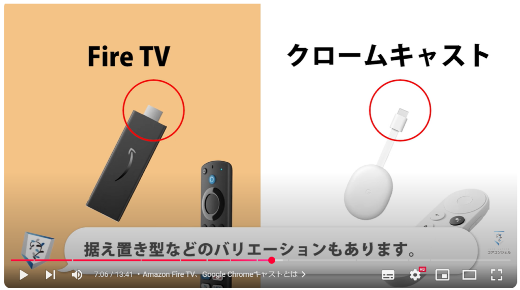 スマホ画面をテレビに映す方法：Amazon Fire TV、Google Chromeキャストとは