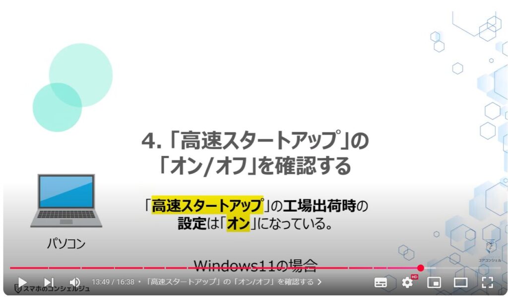 「再起動」と「電源の入れ直し」は何が違う：「高速スタートアップ」の「オン/オフ」を確認する（パソコン）