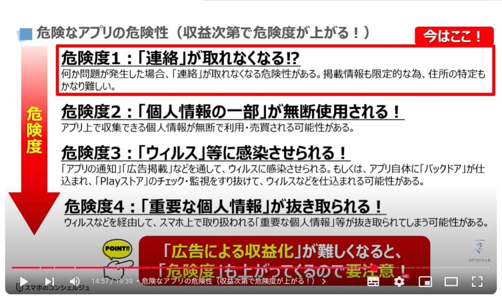 Androidスマホで危険なアプリが多い理由と見分け方：危険なアプリの危険性（収益次第で危険度が上がる！）