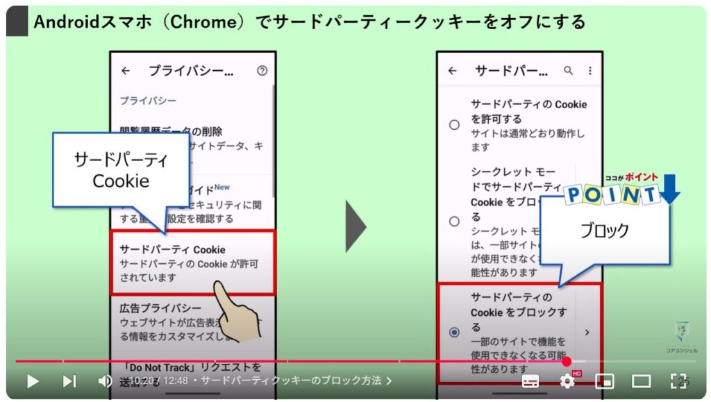 クッキー(Cookie)とは：サードパーティクッキーのブロック方法