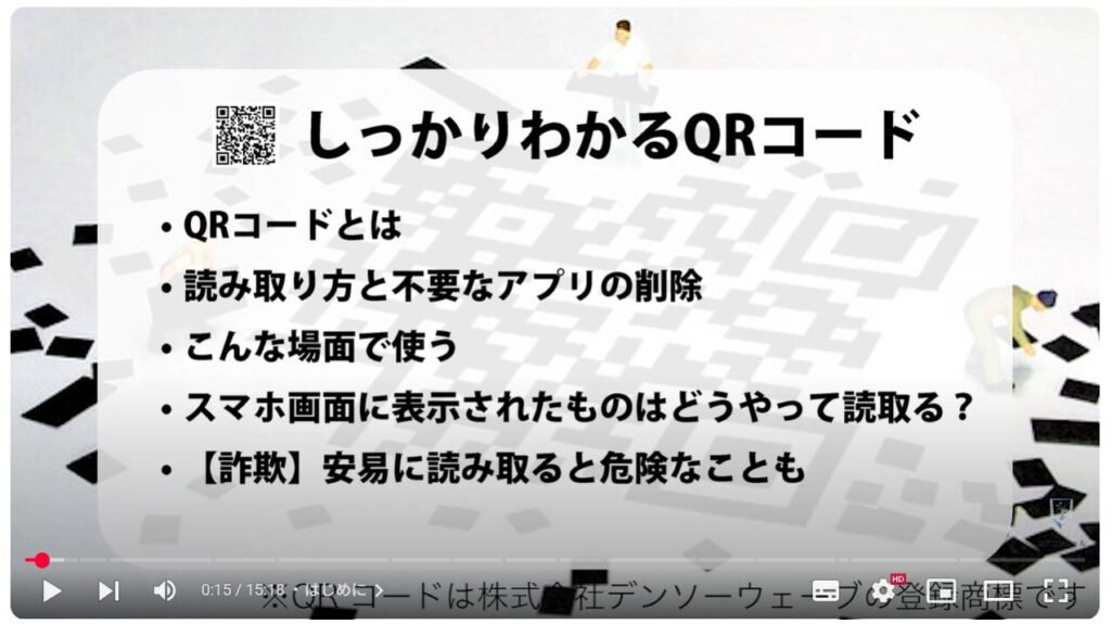 QRコードの読み取り方法