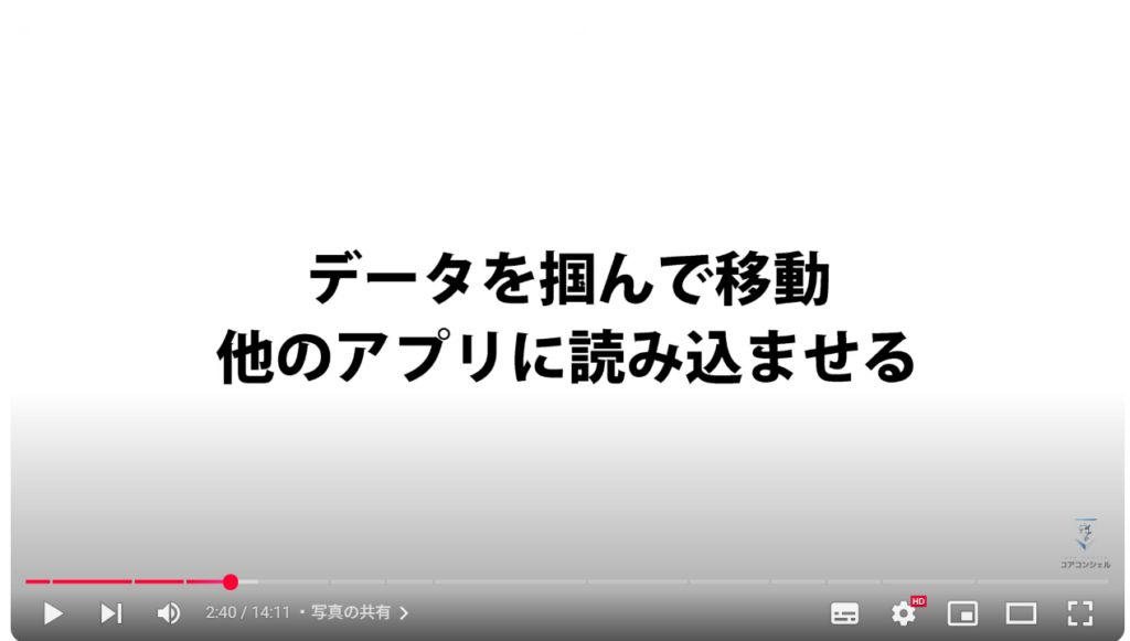 ドラッグ＆ドロップ