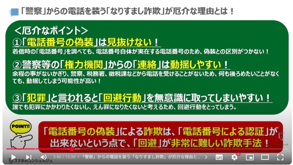 電話番号偽装の恐怖：「警察」からの電話を装う「なりすまし詐欺」が厄介な理由とは！