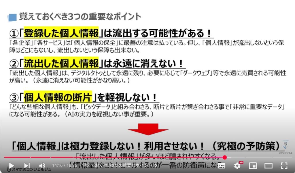 個人情報の流出を根底から断つ方法：覚えておくべき3つの重要なポイント