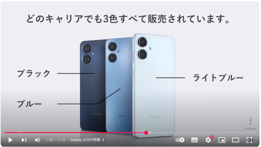 2万円の格安スマホ：Galaxy A25の特徴