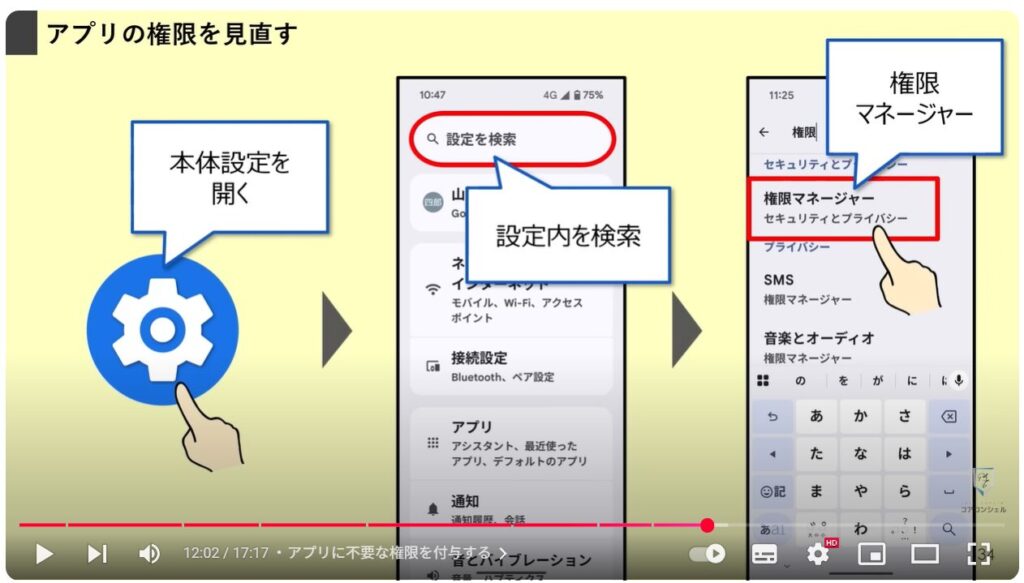 Androidスマホのやってはいけない設定9選:アプリに不要な権限を付与する