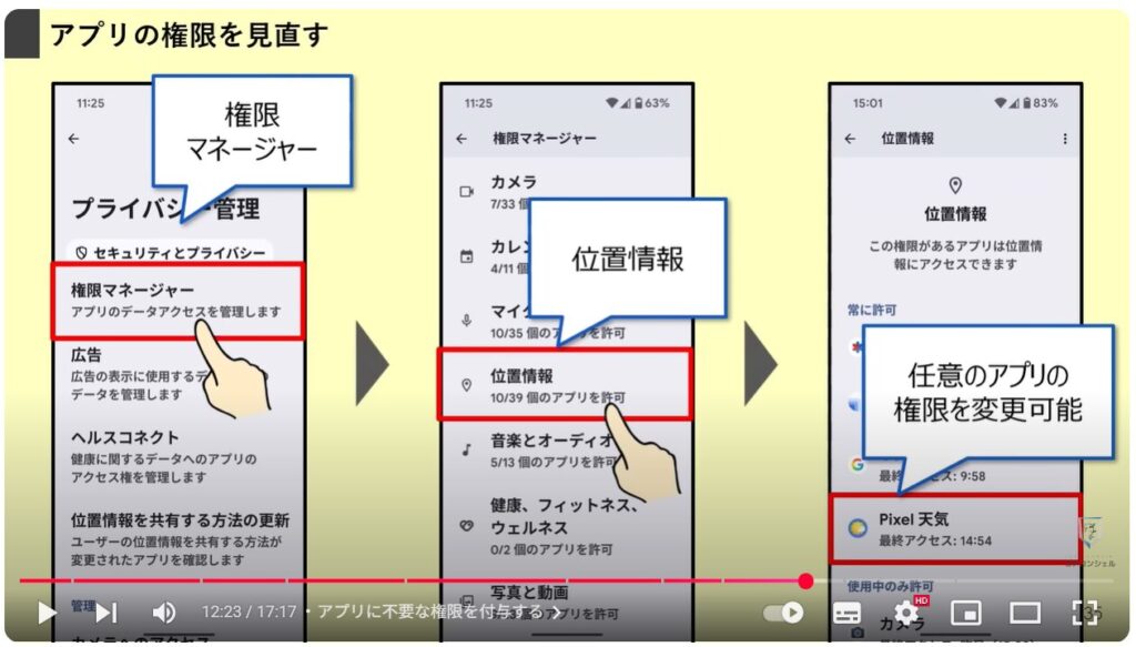 Androidスマホのやってはいけない設定9選:アプリに不要な権限を付与する