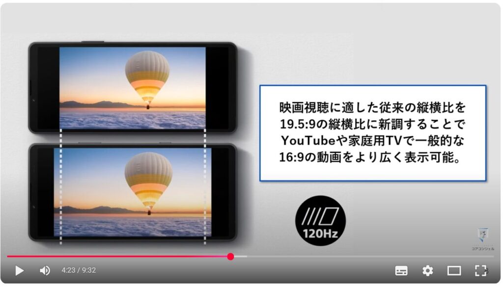 Xperia 10Ⅶ（ソニーのスマホ）