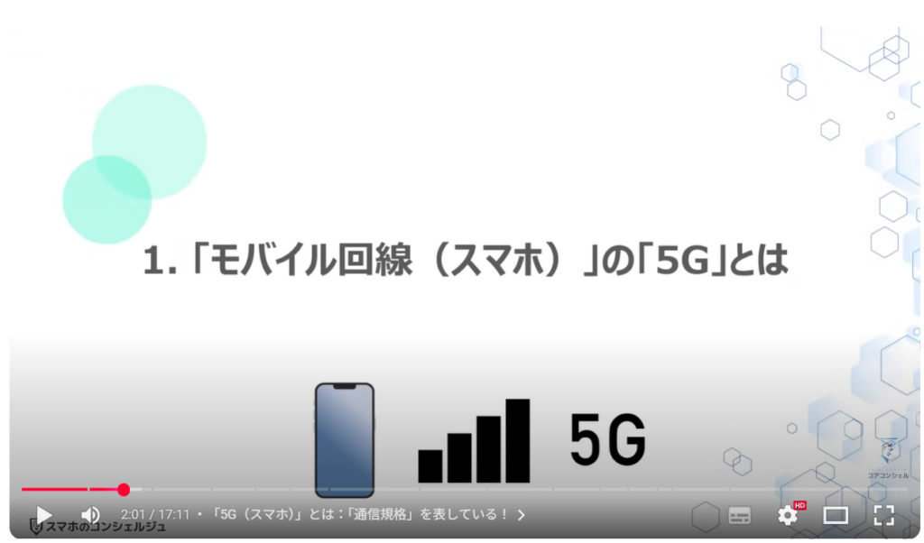 スマホの5GとWi-Fiの5Gの違いと特徴：「モバイル回線（スマホ）」の「5G」とは