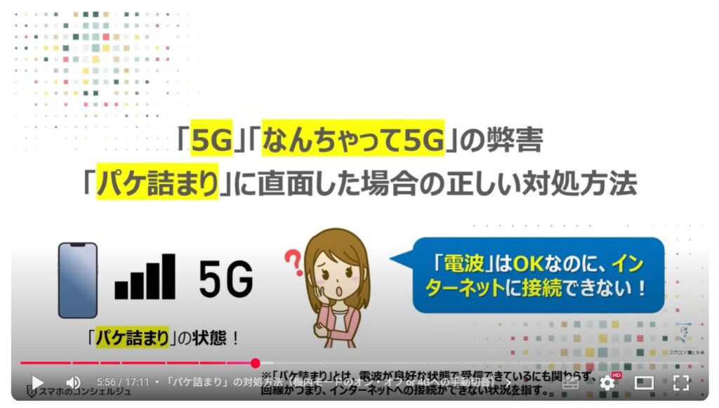 スマホの5GとWi-Fiの5Gの違いと特徴：「5G」「なんちゃって5G」の弊害「パケ詰まり」に直面した場合の正しい対処方法