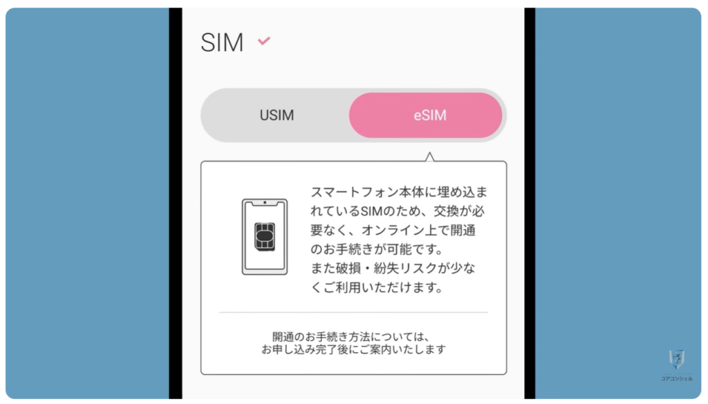物理SIMとeSIMの違い:物理SIMとeSIMの違い