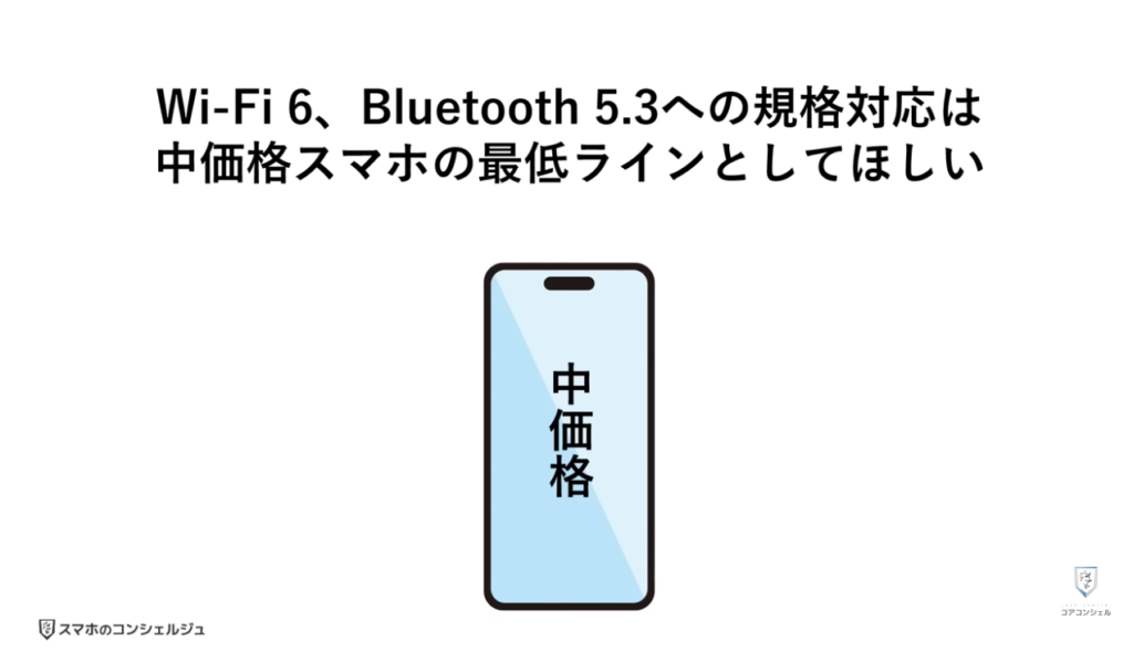 中価格スマホはどれを選ぶべき?:無線通信の対応規格について