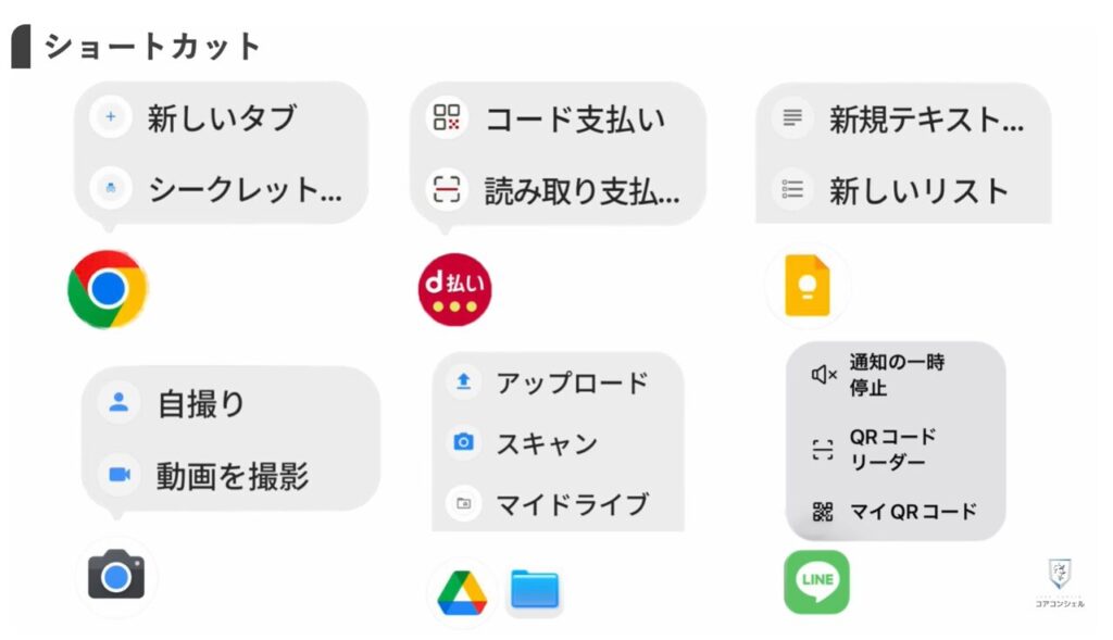 長押しでできる便利技：「スキャン支払い」にも戸惑わない