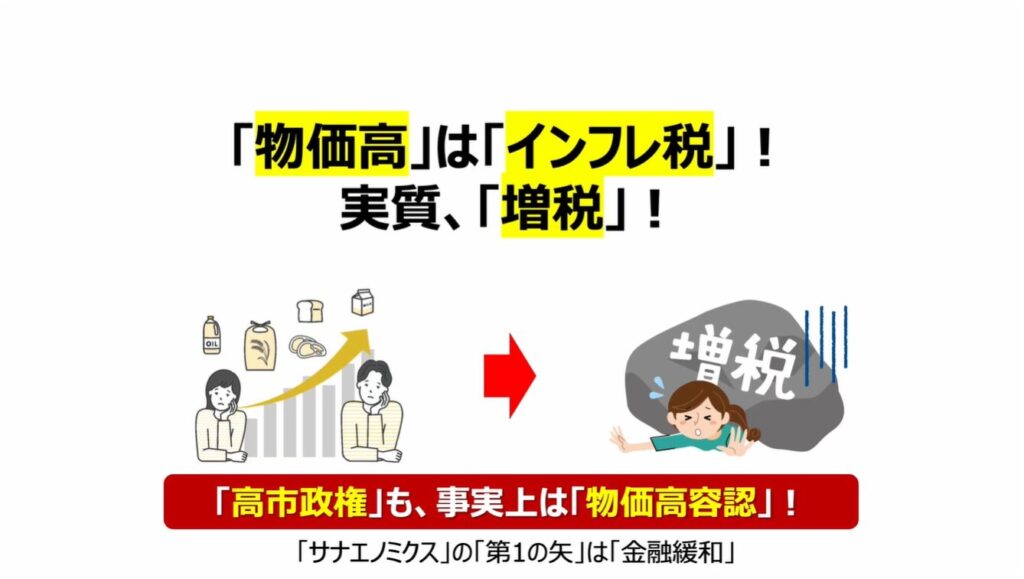 なぜ今「解散」なのか？「高市政権」の狙いとは：「物価高」は「インフレ税」！実質、「増税」！