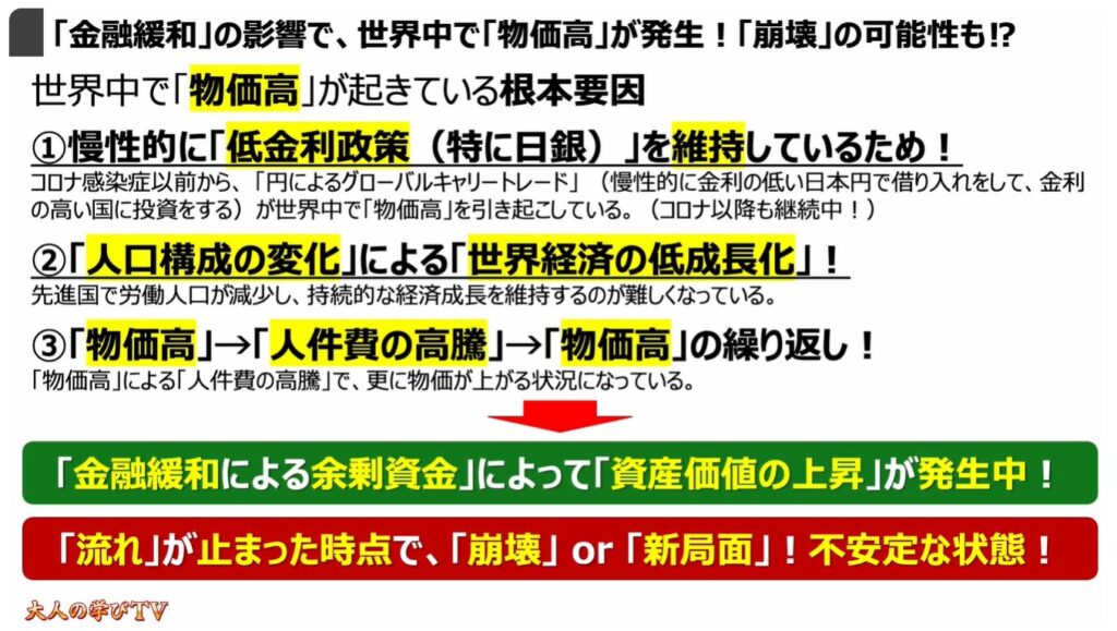 なぜ今「解散」なのか？「高市政権」の狙いとは：「金融緩和」の影響で、世界中で「物価高」が発生！「崩壊」の可能性も⁉
