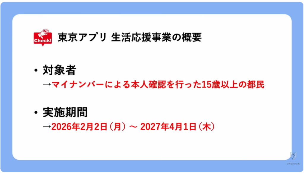 東京アプリで1.1万円相当を付与:東京ポイントの概要と参加に必要なもの