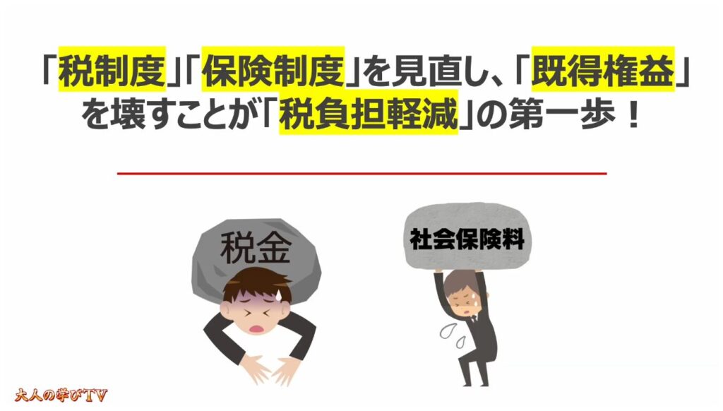 社会保険って何？：「税制度」「保険制度」を見直し、「既得権益」を壊すことが「税負担軽減」の第一歩！