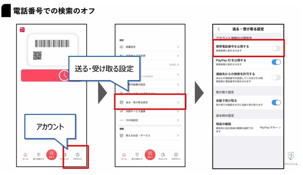 SIMスワップ詐欺：アカウントを検索させない