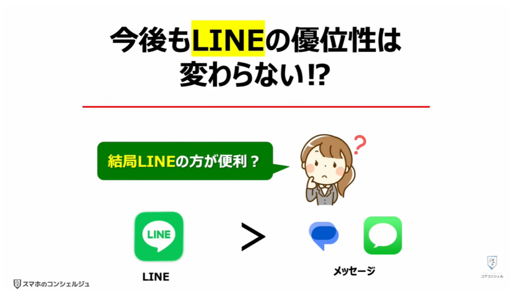 ショートメッセージが遂に無料:今後も「LINE」の優位性は変わらない⁉
