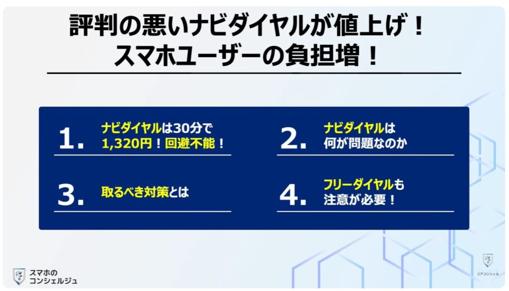 評判が悪い「ナビダイヤル」とは