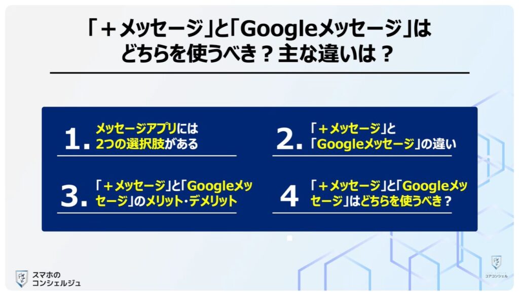 Googleメッセージを使え!