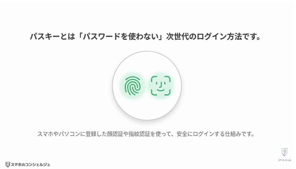 ヤフーのログイン方法（パスキー）：パスキーって何？