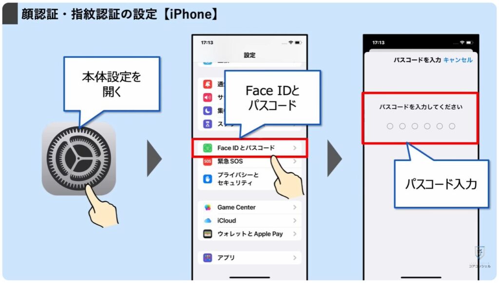 ヤフーのログイン方法（パスキー）：生体認証（顔・指紋認証）の設定